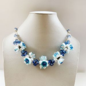 AKSESORIS HIJAB TALITA | CRISTAL BEADS NECKLACE | KALUNG HIJAB MANIK MANIK | KALUNG KRISTAL PREMIUM | HIJAB FASHION HANDMADE