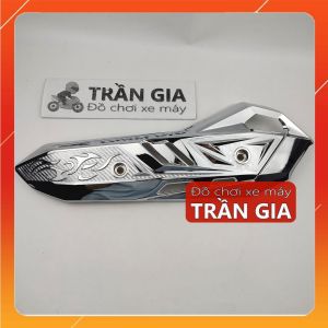 Ốp pô xe AB airblade 125 150 năm 2020-2021 đầu 2022 bản 125 150 che bô air blade xi crom cacbon - phụ kiện trang trí