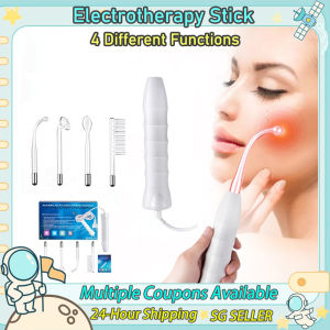 High Frequency Facial Wand Portable Handheld High Frequency Acne Treatment Skin Tightening Spot Wrinkles Remover Puffy Eyes Body Care Facial Machine  電療棒
