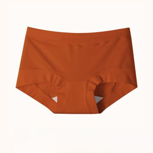 【SINGABRALETTE】Seamless Panties Antibacterial Cotton Mid Rise Comfort Soft Breathable Invisible Lightweight Full Coverage Women Underwear