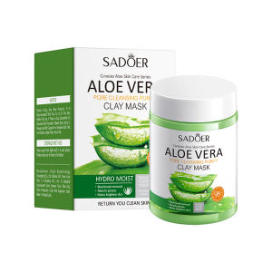 【SADOER】Cleansing Mask Aloe Vera Facial Pore Clearing Mud Mask 清洁面膜芦荟面部毛孔清透泥膜