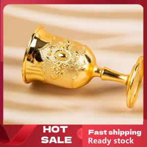 🚚【Local Express Delivery】🚚 30ML Wine Glasses Champagne Glasses Beverage Goblet Cocktail Cup Gold Vintage
