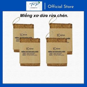Miếng Xơ Dừa Rửa Chén Konus Homecare – Tự Nhiên Bền Chắc Làm Sạch Hiệu Quả