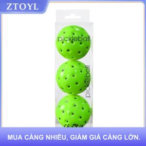【ZTOYL】 Im Lặng Pickleball Trong Nhà PU Bọt Bóng Mềm Soundless Thực Hành Bóng Cho Nhà Giải Trí Đào Tạo Trò Chơi 1/3Pcs