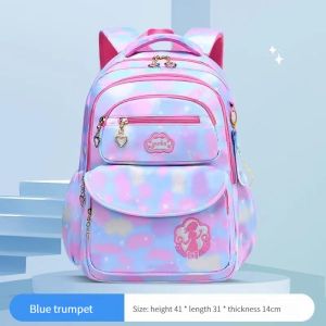 Three Elephants Dream Girls Lightweight Kids School bag Waterproof Large Capacity Primary School Bag Spine Protection Load Reduction Children School Backpacks