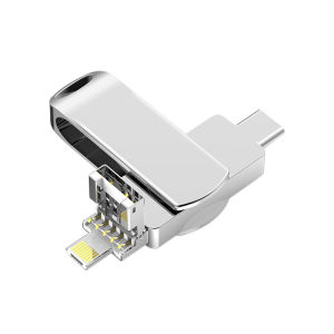 [Multifunctional] Large-capacity four-in-one mobile phone expansion flash drive
