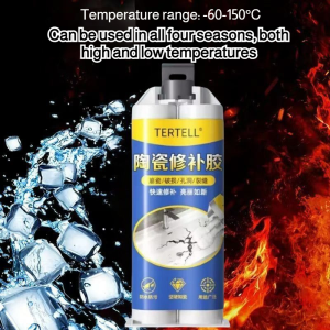 White ceramic repair adhesive strong adhesive waterproof sink toilet crack repair adhesive