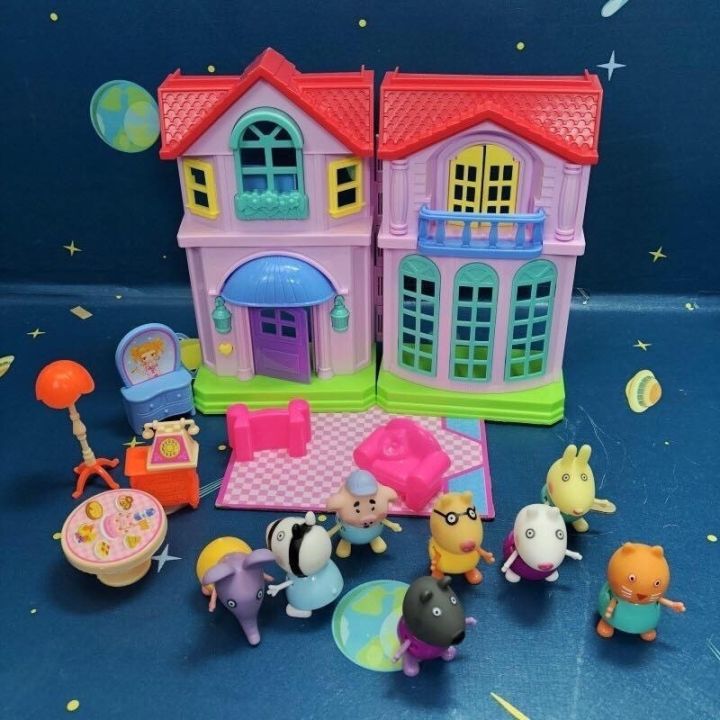 Peppa Pig Toy House with sounds and Light Lazada PH