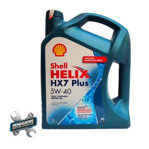 OLI MOBIL SHELLL HELIX HX7 SN PLUS 5W-40 FULY SHYTHETIC 4 LITER