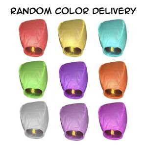 1PCS Sky Lanterns Candle Lanterns for Romantic Occasions and Wish Making Ideal Party Supplies(PH Local)