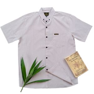 COD Kemeja Polos Pria warna Hijau Army Lengan Pendek / Kemeja Formal / Kemeja Kantor / Kemeja Kasual / Kemeja Catton
