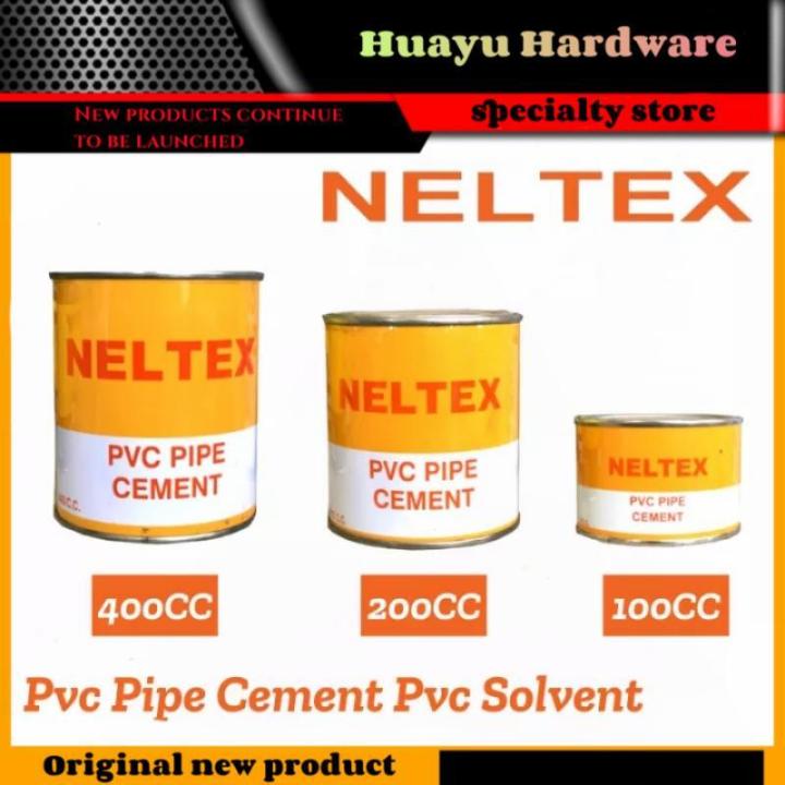 Neltex pvc solvent, pvc pipe cement.400CC 200CC 100CC Lazada PH