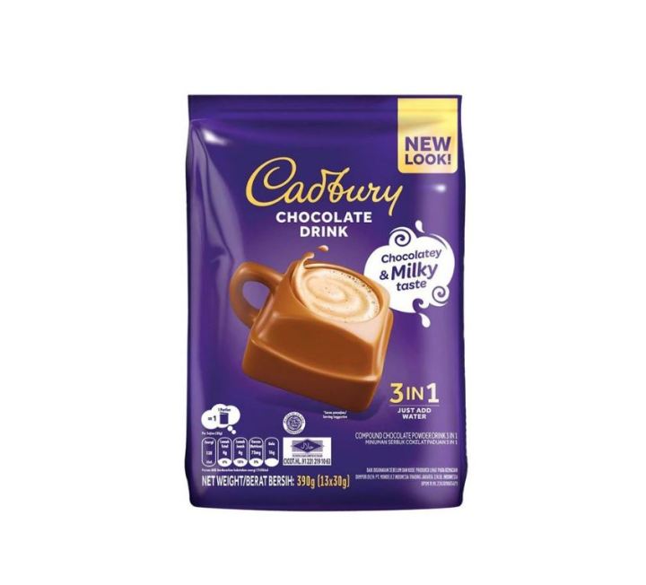 Cadbury 3 In 1 Hot Chocolate Compound Drink 390g 13 Sachets X 30g Shopping Circuit Lazada Ph