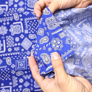 ผ้าคอตต้อนทีซี Cotton TC ลายลูกน้ำ ลายผ้าเช็ดหน้า หน้ากว้าง 44 นิ้ว ผ้าเมตร ผ้าหลา