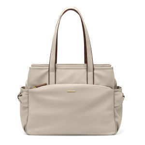 GOLF QUALITY Large Capacity Nylon Handbag Simplified Shoulder Tote Bag Waterproof Travel Commuting Bag Solid Color Casual Tote Bag Multi-Layer Shoulder Bag Minimalist