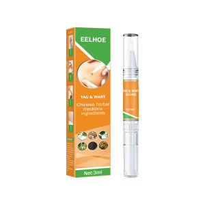 Eelhoe Warts Remover Liquid Antibacterial Ointment Wart Treatment Cream Skin Tag Remover Herbal Extract Corn Plaster Warts Ointment Skin Tag Remover Medical Against Moles Fast Removal Genital Wart Acne Spot Treatment Anti Foot Corn Skin Care Liquid(3ml)