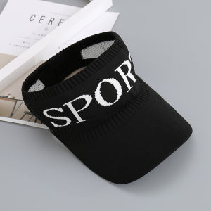 ALENADAY - Topi Sport Olahraga Senam Wanita Sun Visor Terbaru Gaya Korea Murah HAT01