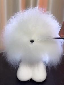 teddysimulated head hair fake dog head model beautician practice cutting dog hair dog body WigGrooming Student study