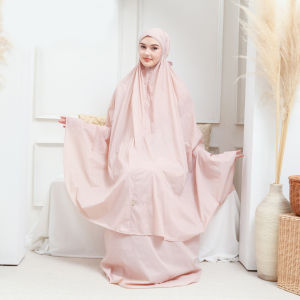 Mukena Traveling Mini Pouch 2 In 1 – Bisa Jadi Sajadah Nyaman & Ringan