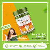 Simplee Ascorbic Acid Capsules 500mg | 60 Capsules – Supports Immune Health & Antioxidant Skin Wellness