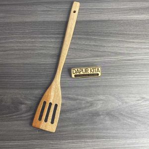 Sutil / Spatula Bahan Kayu Mahoni Model Pingul (ecer)