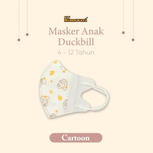 Himawari - Masker Anak Duckbill 1 -3 Tahun Premium ( Harga Satuan )