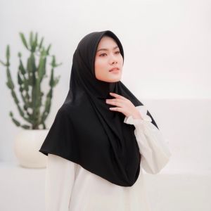 Zeea Jilbab Instan Hayfa P Yasmine Kerudung Bergo Sport Polos