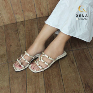 Gie.id - Xena Sandal Flat Wanita Gladiator Mode Premium