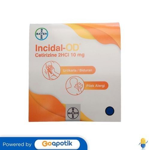 Incidal-Od 10 Mg Strip 4 Kapsul | Lazada Indonesia