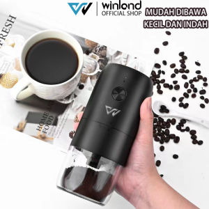 Penggiling Biji Kopi Listrik Rumah Penggiling Portabel Kecil Coffee Bean Grinder
