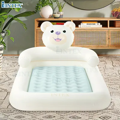 INTEX ที่นอน ที่นอนเป่าลม ที่นอนเป่าลมสำหรับเด็ก BEAR KIDZ TRAVEL BED รุ่น 66814