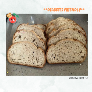 💯 Natural Yeast 20% Rye Sourdough (1R9-P7)