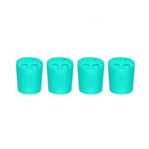 4 cái nắp bảo vệ đầu cần câu Silicone nắp bảo vệ đầu cần câu bảo vệ đuôi phụ kiện câu cá thông dụng
