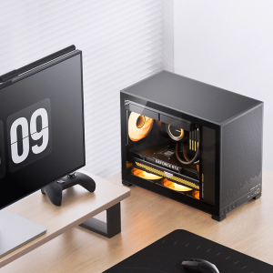 Jonsbo D32 STD Black MINI-ITX MATX PC Case  ฝากระจก TG