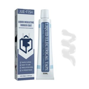 50ML Lem Kabel Listrik Silicone Insulating High Temperature Glue Hitam / Putih