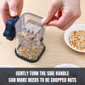 Melo home Manual Nut Grinder Multifunctional Dried Fruit Crusher Peanut Masher Nut Chopper chocolate Grinding Device Kitchen Tools. 
