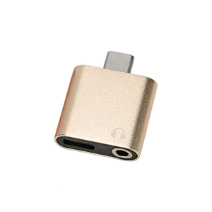 Usb C âm thanh Bộ chuyển đổi sạc đồng thời 3.5 mét đầu ra và sạc nhanh hỗ trợ Hợp kim nhôm kết cấu cho điện thoại thông minh