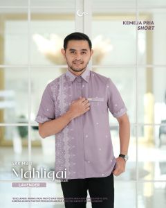 Jual Couple Sarimbit Mahligai Meutuah Gamis One Set Koko Lavender Exclusive design