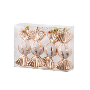 🔥Hot Selling🔥 Christmas Candy Decorations Christmas Tree Decorations Window and Counter Decorations Electroplated Painted Tree Props