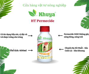 Trừ sâu Hợp Trí Permecide 50EC 480ml chuyên Bọ Xít Muỗi - Sâu Cuốn Lá - Sâu Khoang