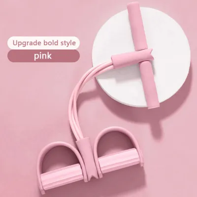 Yoga Fitness Workout Resistance Band Resistance Rope 8-Figure Silicone Yoga Resistance Band 8 shape Chest expander 拉力器 硅胶8字拉力绳
