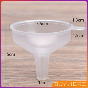 BUY Here กรวยพลาสติก มินิ โปร่งใส เติมน้ำหอม เติมของเหลวใส่ขวด Filling funnel