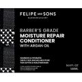 Felipe & Sons Barber’s Grade Moisture Repair Conditioner with Argan Oil 500mL – Nourishing Care for Dry & Damaged Hair. 