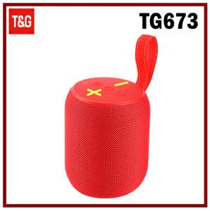 T&G TG673 TWS High Quality Fabric Design Wireless Bluetooth  V5.3 Speaker with Lightweight Design