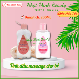 Tinh dầu massage cho bé 200ml dưỡng ẩm an toàn cho bé