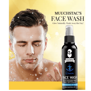 Muuchstac Ocean Face Wash For Men |100 Ml