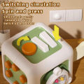 Little Buddy 6-in-1 Baby Activity Ball Toy Montessori Cube Toy Infant Hand Training Educational Toy. 