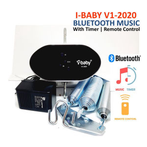 iBaby Electric Cradle Golden Baby Machine Timer Mesin Buai Baby Buaian Bayi Electronic Elektronik with Remote Control