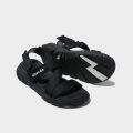 Giày Sandals Nam Nữ Unisex Êm Chân Shondo F6 Sport Đen Full F6S301. 