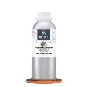 (HCM) Tinh Dầu Hương Nhu BOBA Nhập Ấn Khuêch Tán Hương Xông Thơm Phòng Thanh Lọc Không Khí - BOBA NATURASLS